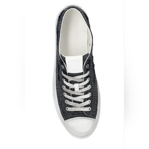 Givenchy Men's 4G Charcoal Distressed City Sneakers Size 13 US